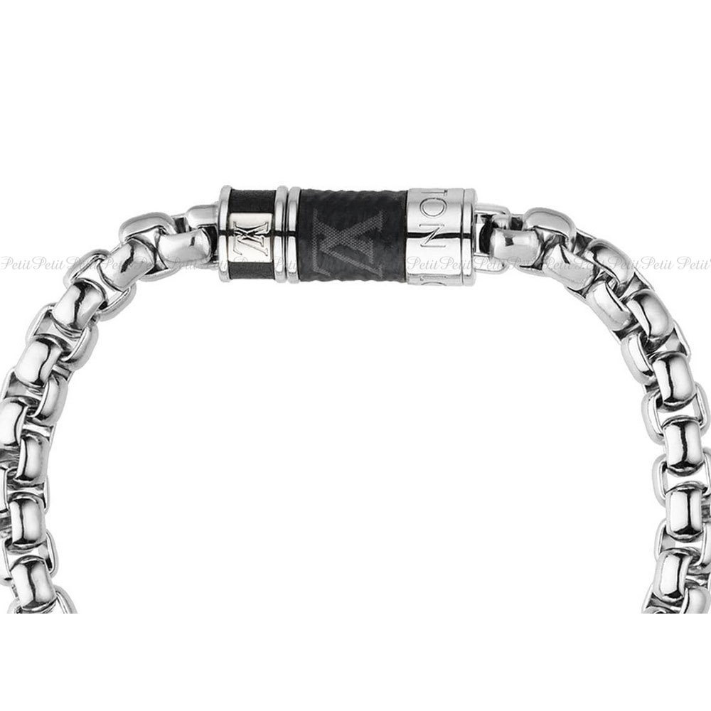 国内発Louis Vuittonブレスレットチェーン モノグラムエクリプス