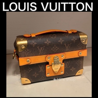 【高級感溢れるトランク型☆】ルイヴィトン　ショルダーバッグ