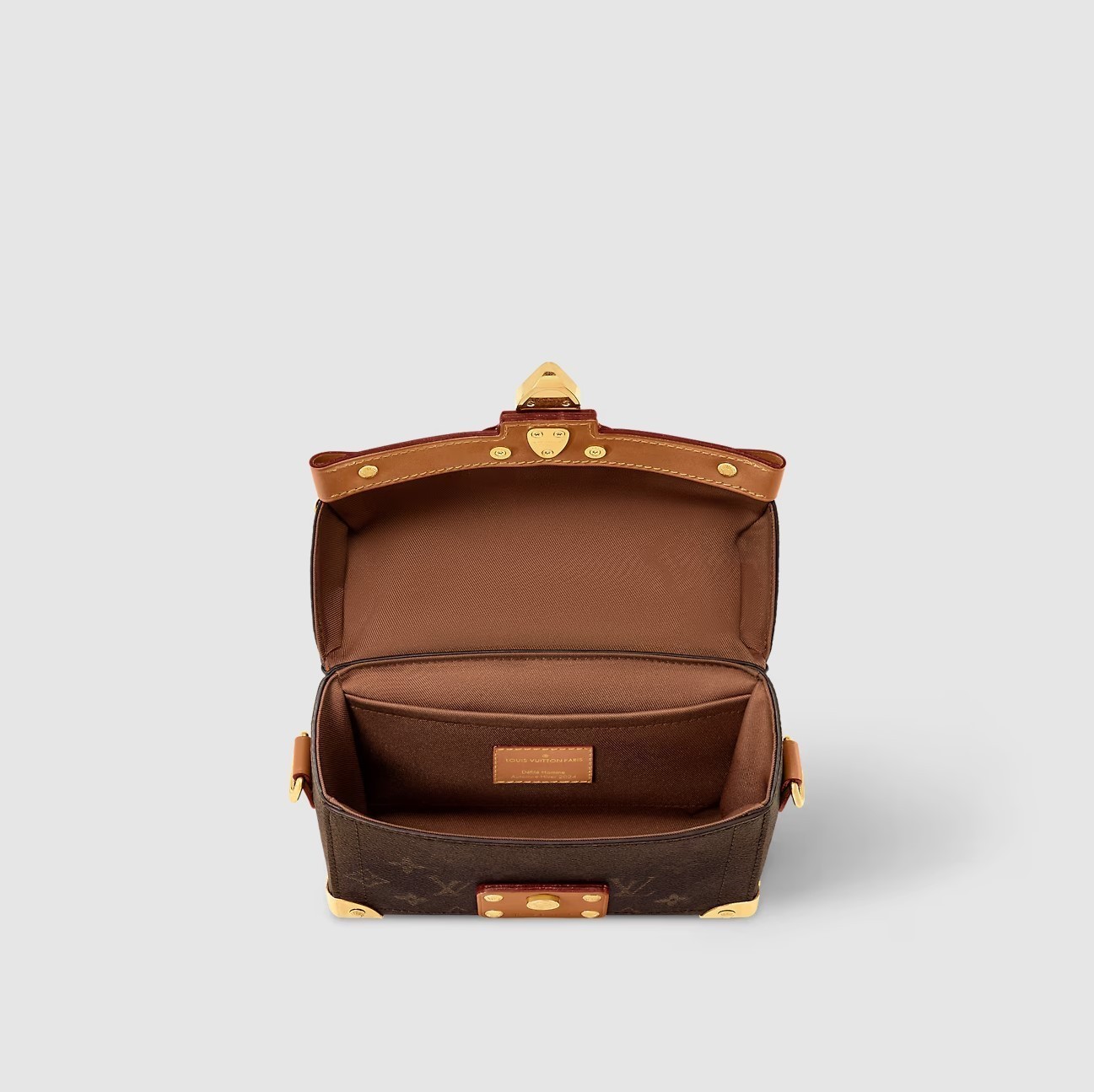 【高級感溢れるトランク型☆】ルイヴィトン　ショルダーバッグ