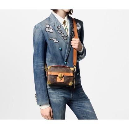 【高級感溢れるトランク型☆】ルイヴィトン　ショルダーバッグ