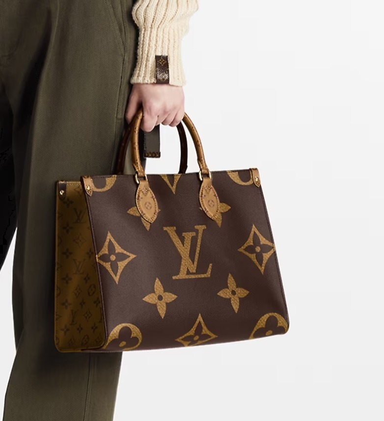 【メンズに大人気】Louis Vuitton　オンザゴー MM　トートバッグ