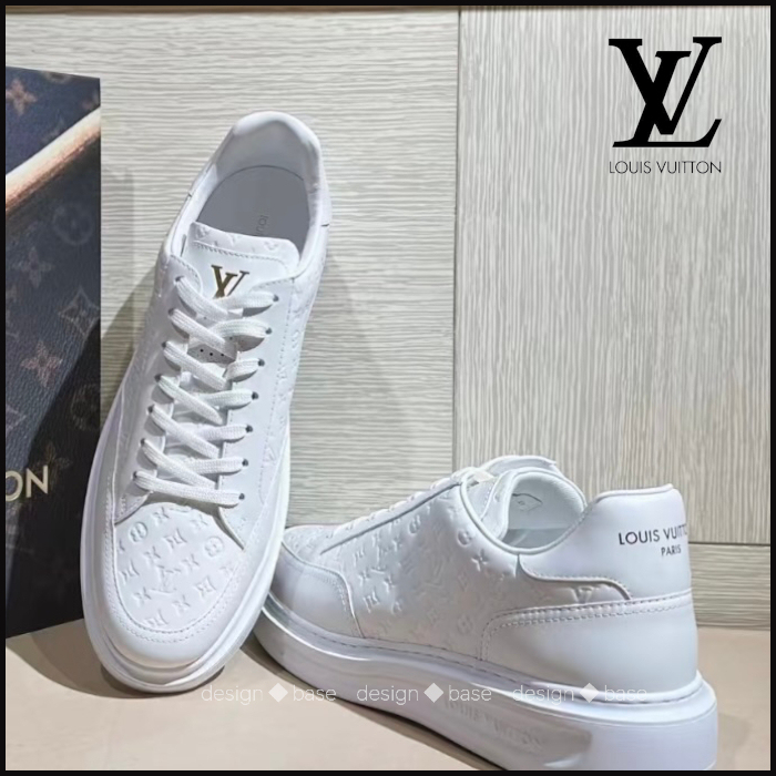 ◆快適な履き心地【 LV 】ビバリーヒルズ・ライン スニーカー