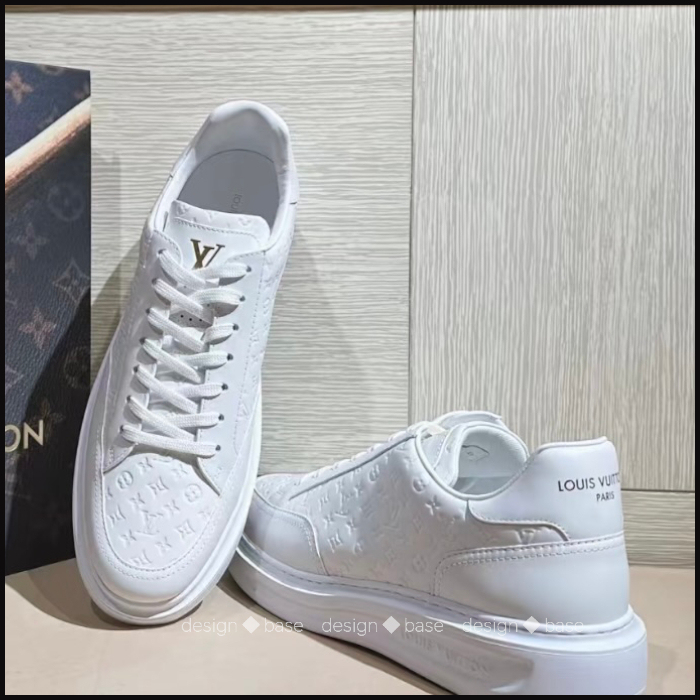 ◆快適な履き心地【 LV 】ビバリーヒルズ・ライン スニーカー