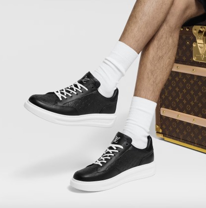 ◆快適な履き心地【 LV 】ビバリーヒルズ・ライン スニーカー