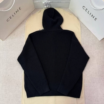 ★大人気！トリオンフが映える★【CELINE】ニットパーカー