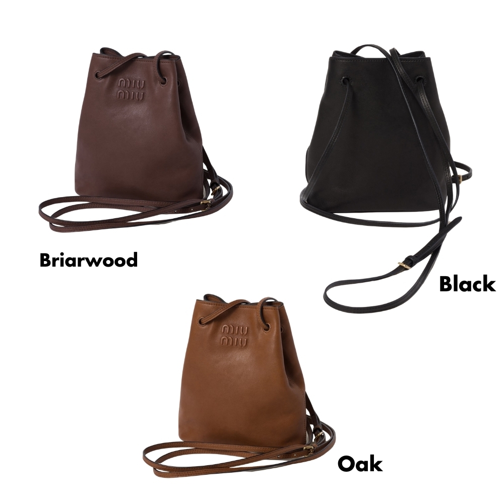 【MiuMiu】ナッパレザーミニバッグ