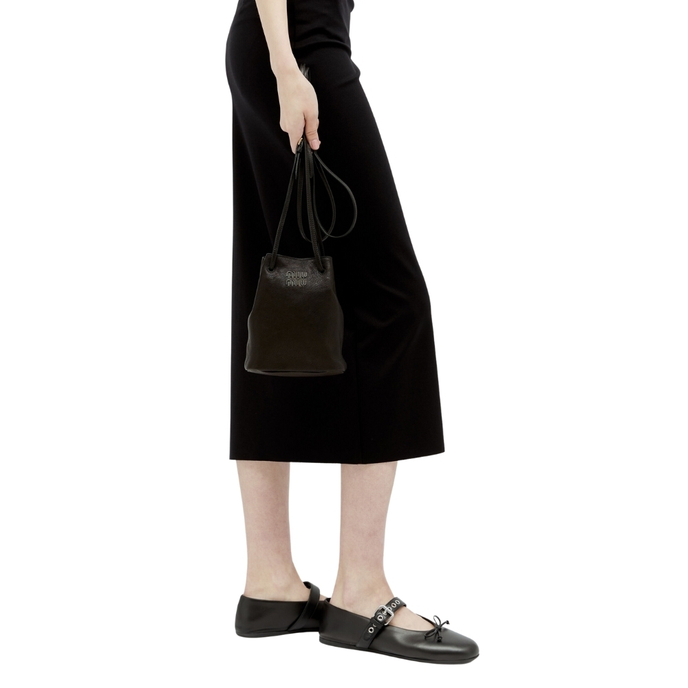 【MiuMiu】ナッパレザーミニバッグ