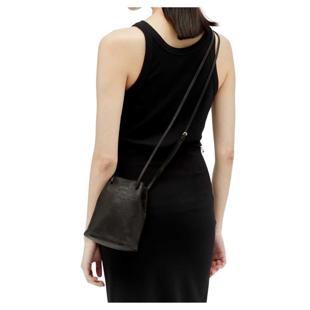 【MiuMiu】ナッパレザーミニバッグ