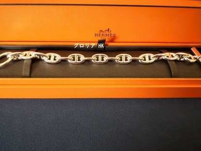 ☆直営店☆ 【HERMES】 シェーヌ・ダンクル ブレスレット MM