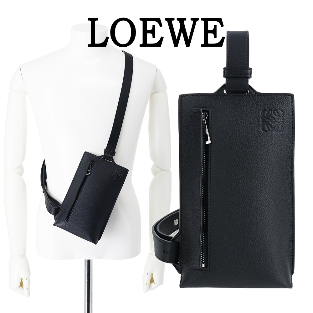 LOEWE バッグ バーティカル Tポケット ショルダー ボディバッグ