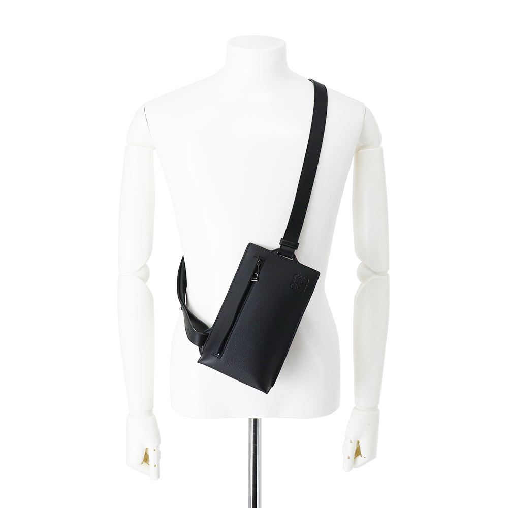 LOEWE バッグ バーティカル Tポケット ショルダー ボディバッグ