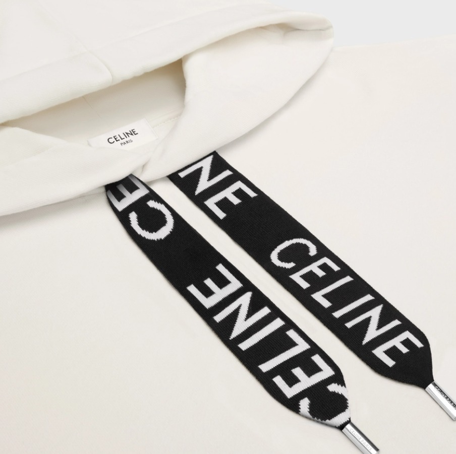 【CELINE】CELINE ルーズ フーディー / コットンフリース