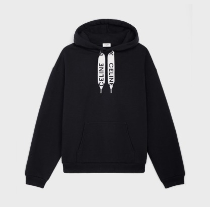 【CELINE】CELINE ルーズ フーディー / コットンフリース