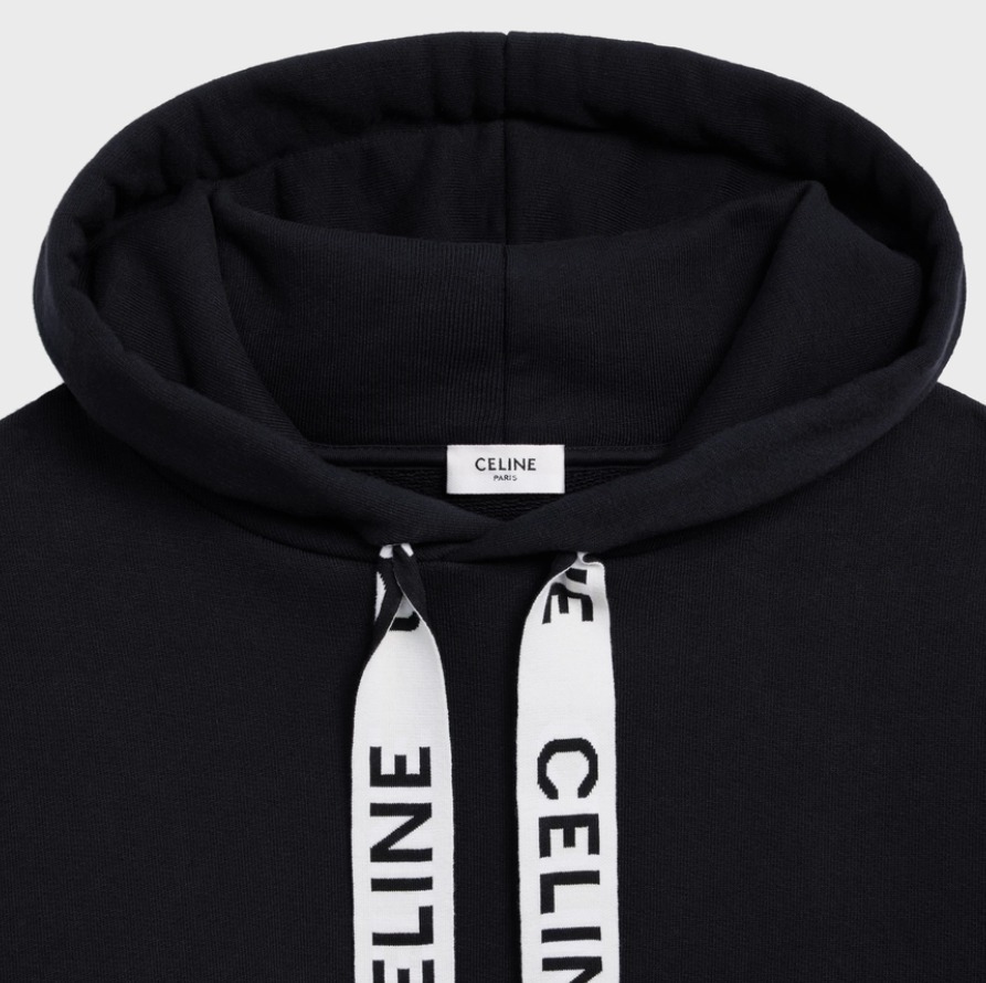 【CELINE】CELINE ルーズ フーディー / コットンフリース