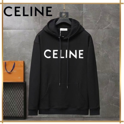 【国内即日発送】CELINE ルーズ フーディー / コットンフリース