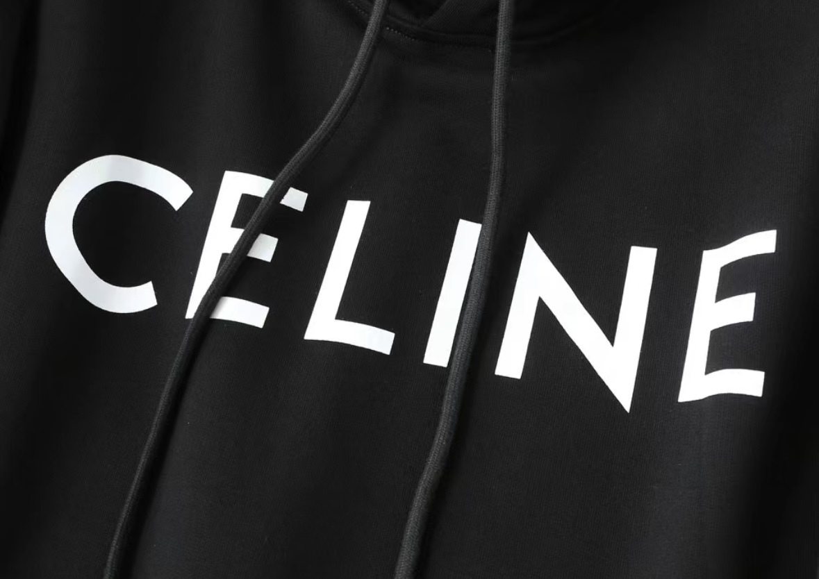 【国内即日発送】CELINE ルーズ フーディー / コットンフリース