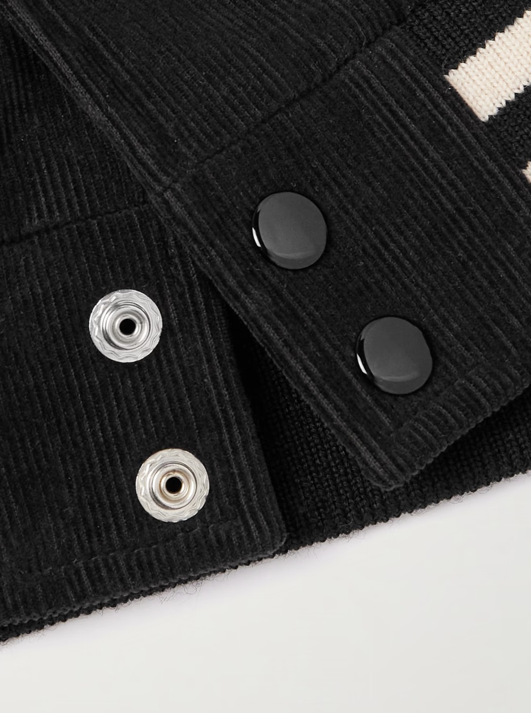 テディジャケット / コーデュロイ ブラック