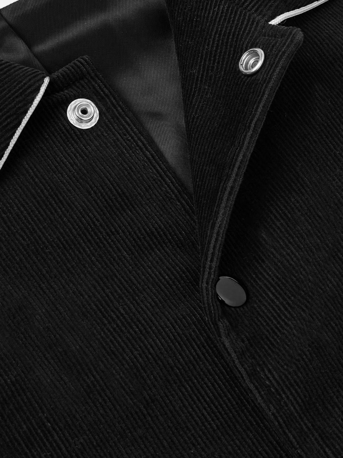 テディジャケット / コーデュロイ ブラック