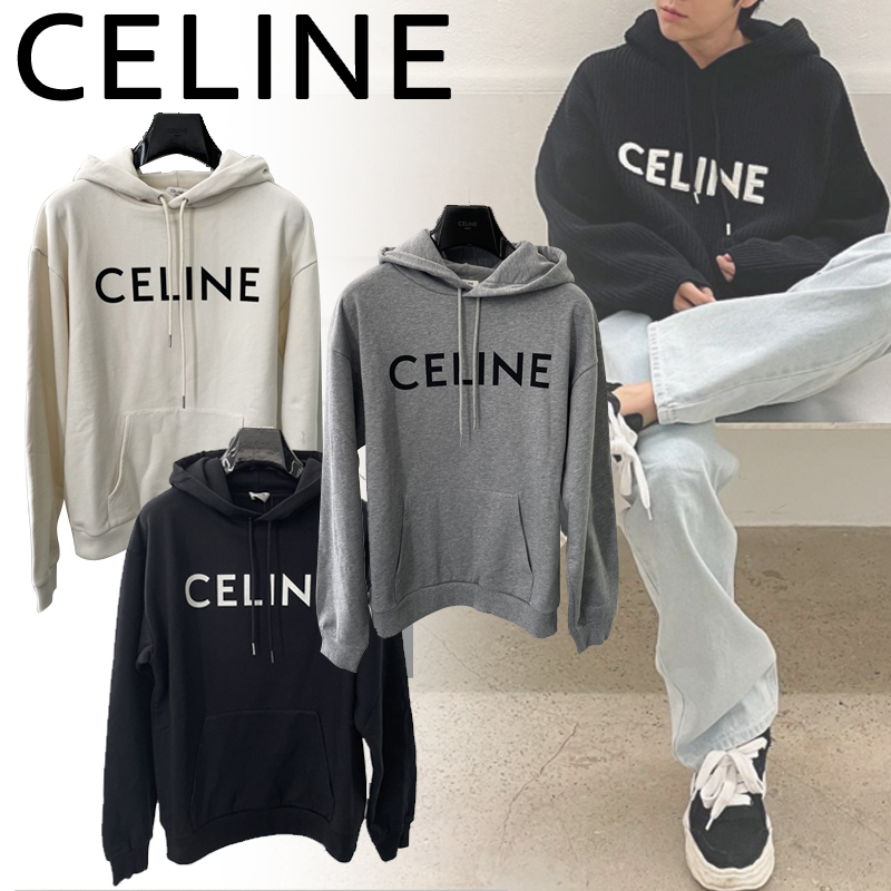 国内直営**CELINE **　ルーズスウェットフーディー　男性女性にも♪