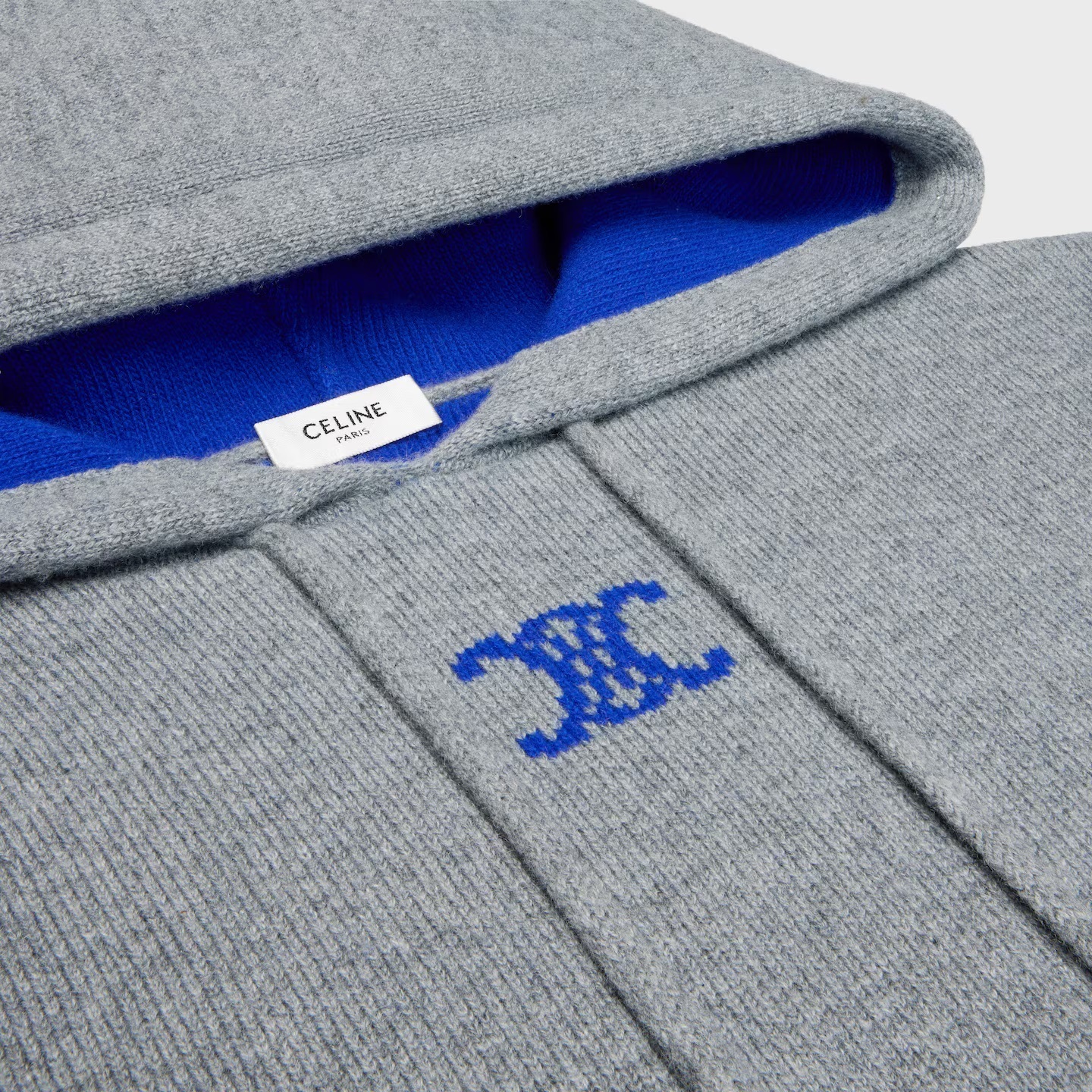 CELINE 26SS《フードセーター》トリオンフジャカード 直営店