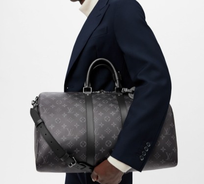 【大容量】Louis Vuitton キーポル・バンドリエール45　ボストン