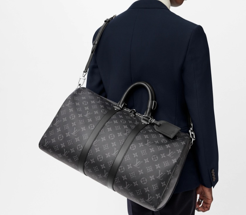 【大容量】Louis Vuitton キーポル・バンドリエール45　ボストン