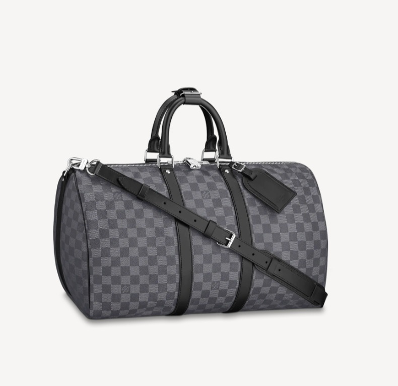 【大容量】Louis Vuitton キーポル・バンドリエール45　ボストン