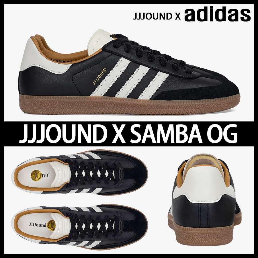 ADIDAS X JJJJOUND ☆ SAMBA OG ‘BLACK ’