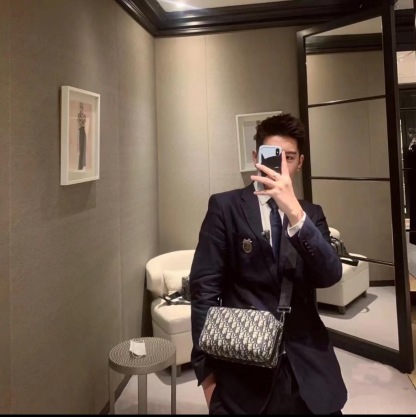 Dior LINGOT 22 バッグ　ディオール オブリーク ジャカード