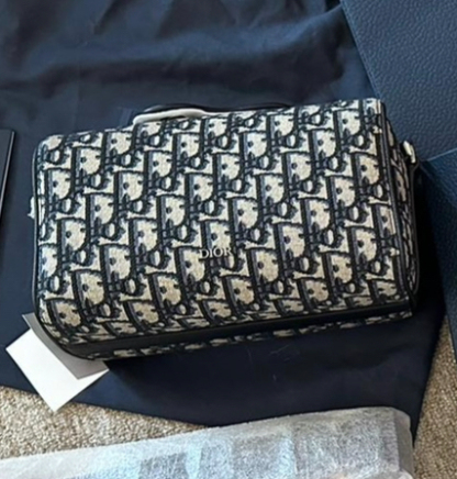 Dior LINGOT 22 バッグ　ディオール オブリーク ジャカード