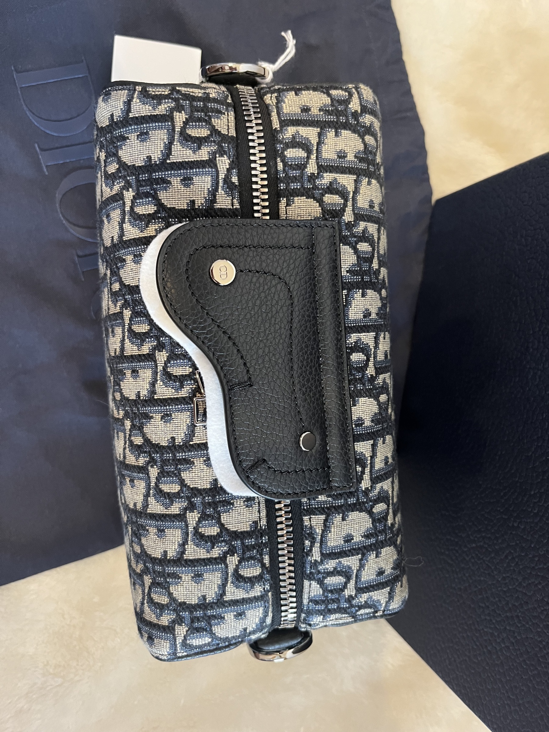 Dior LINGOT 22 バッグ　ディオール オブリーク ジャカード