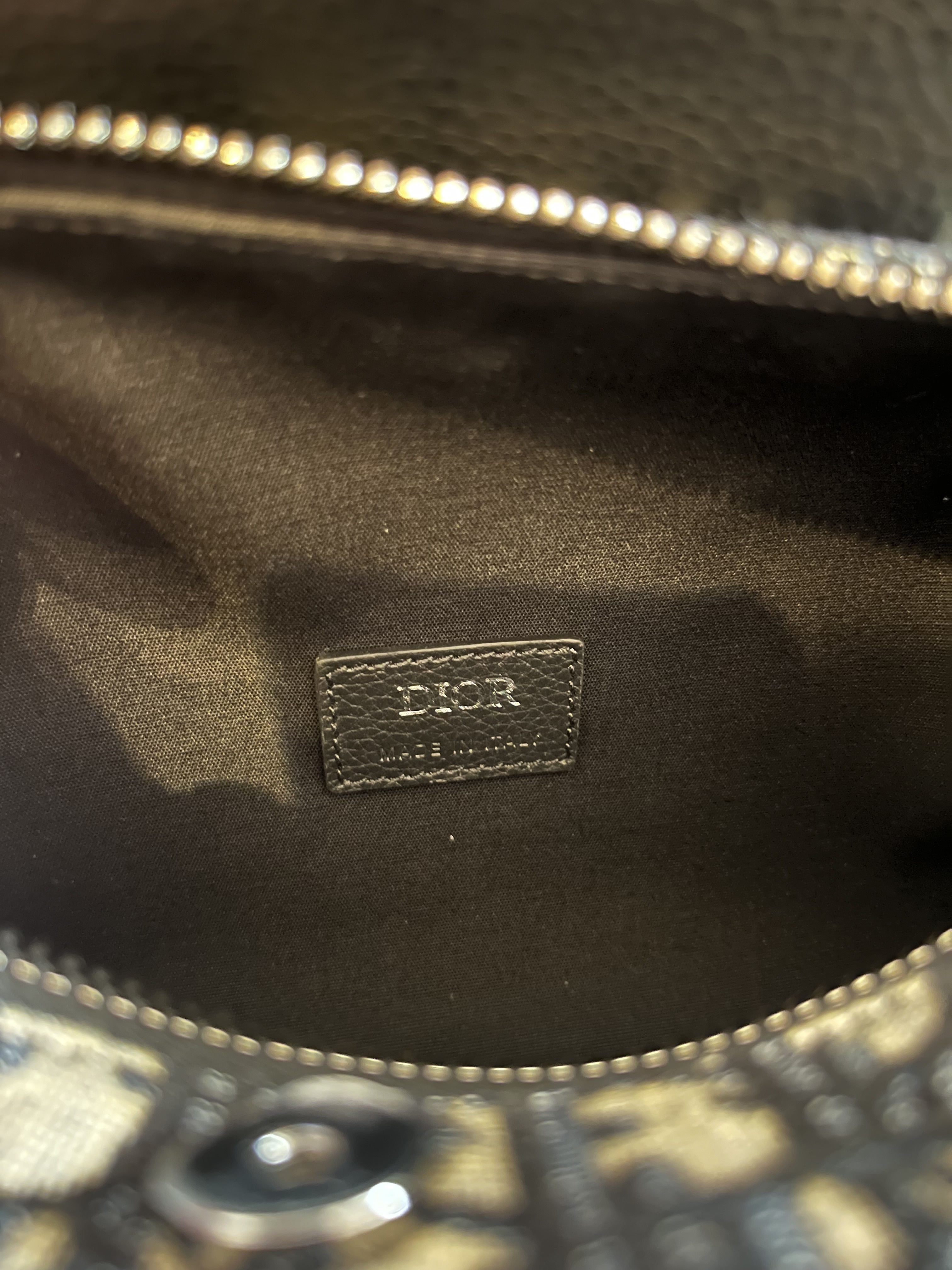 Dior LINGOT 22 バッグ　ディオール オブリーク ジャカード