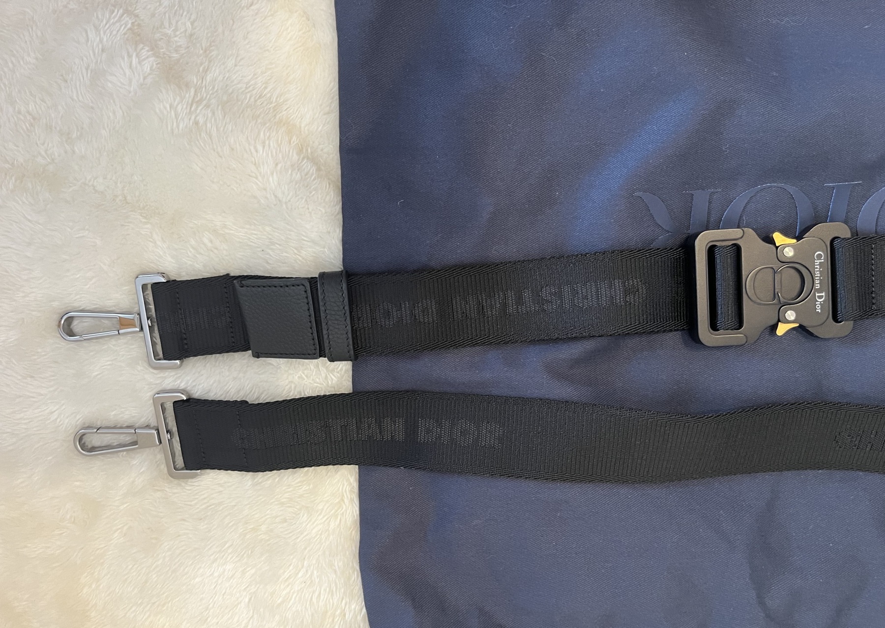 Dior LINGOT 22 バッグ　ディオール オブリーク ジャカード