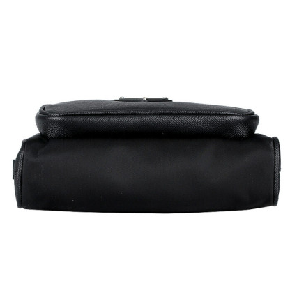 送料関税込☆PRADA Re-Nylon x レザー ショルダーバッグ☆超人気