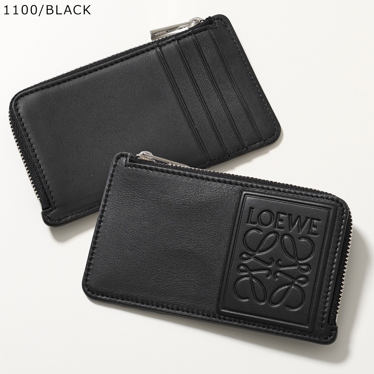 LOEWE コインケース カードケース C565Z40X05 サテンカーフ