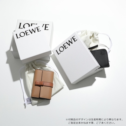 LOEWE コインケース カードケース C565Z40X05 サテンカーフ