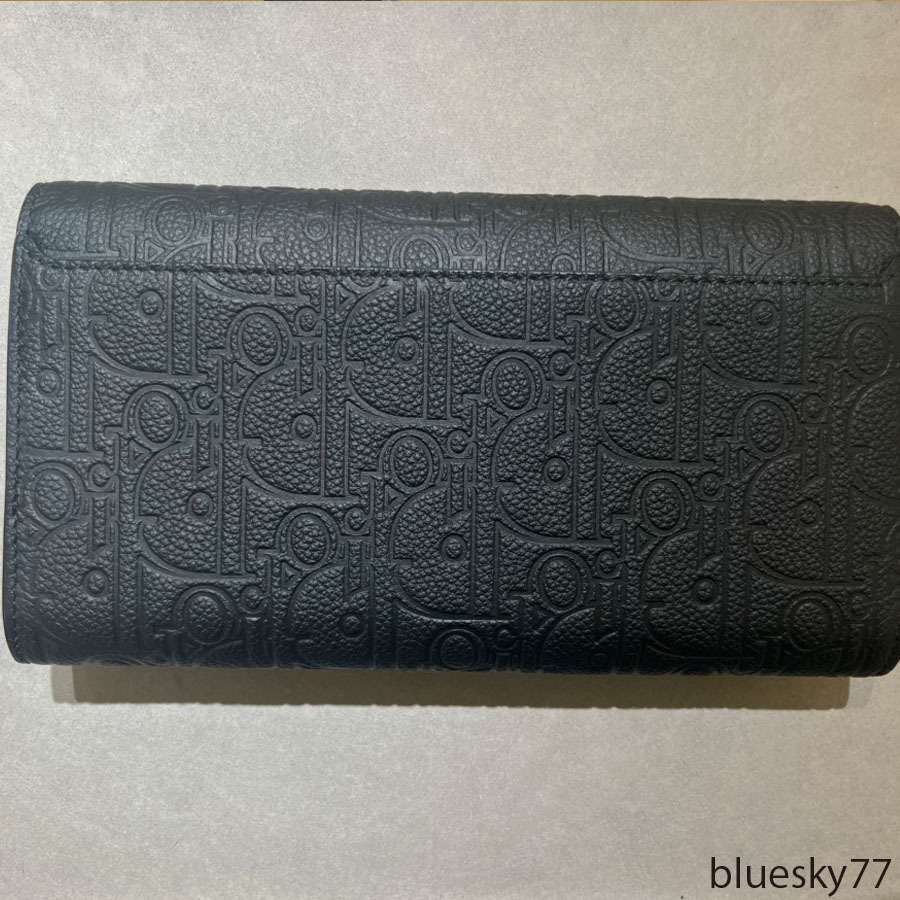 すぐ届く！DIOR（ディオール）ロング フラップウォレット 長財布