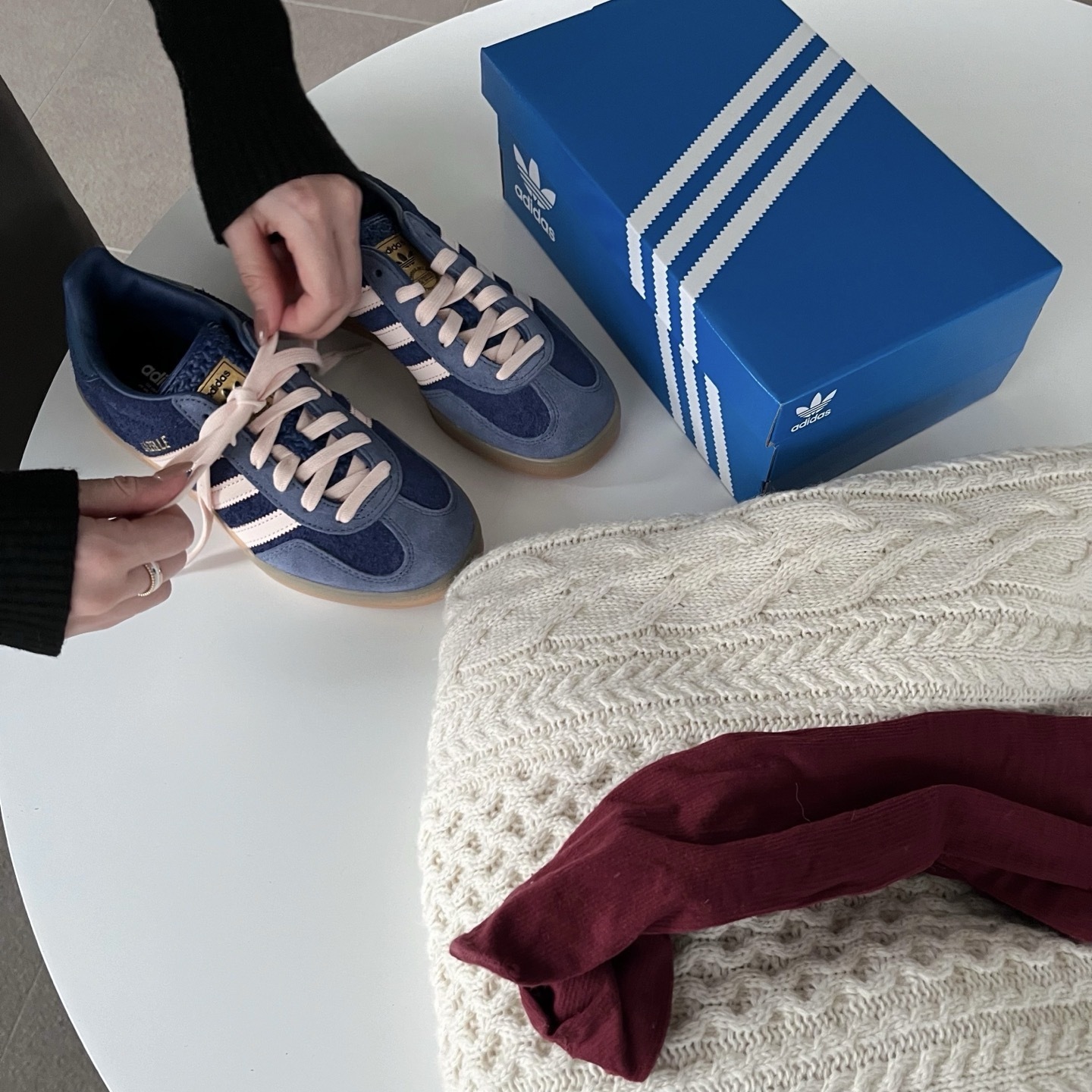 ADIDAS GAZELLE INDOOR DARK BLUE