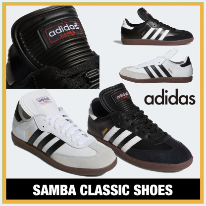 【ADIDAS】大人気！adidas Samba Classic Black / White 【日本未発売】