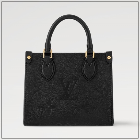 《男女兼用できる》Louis Vuitton オンザゴーBB ブラック