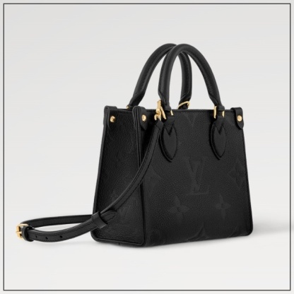 《男女兼用できる》Louis Vuitton オンザゴーBB ブラック