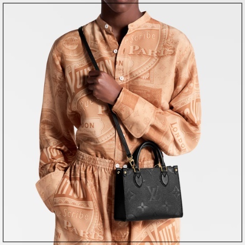 《男女兼用できる》Louis Vuitton オンザゴーBB ブラック