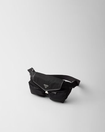 PRADA ショルダーバッグ 【PRADA】Re-Nylonレザーショルダーバッグ(3)