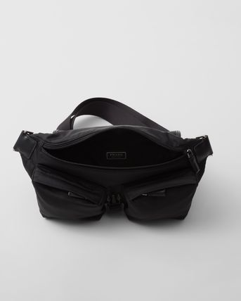 PRADA ショルダーバッグ 【PRADA】Re-Nylonレザーショルダーバッグ(4)