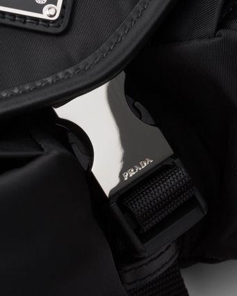 PRADA ショルダーバッグ 【PRADA】Re-Nylonレザーショルダーバッグ(5)