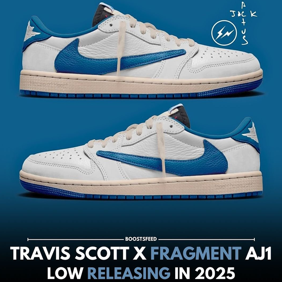【新商品発売】【今年の新商品】A Second fragment x Travis Scott x Air Jordan 1 Low OG Rumored for 2025【本物保証】【代金引換】