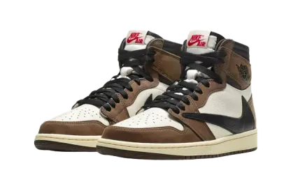 【人気急上昇で入手困難!七色】TRAVIS SCOTT X AIR JORDAN 1【本物の商品保証】【代金引換】