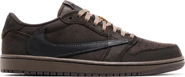 【が12/21に海外発売予定】TRAVIS SCOTT × NIKE AIR JORDAN 1 LOW OG VELVET BROWN