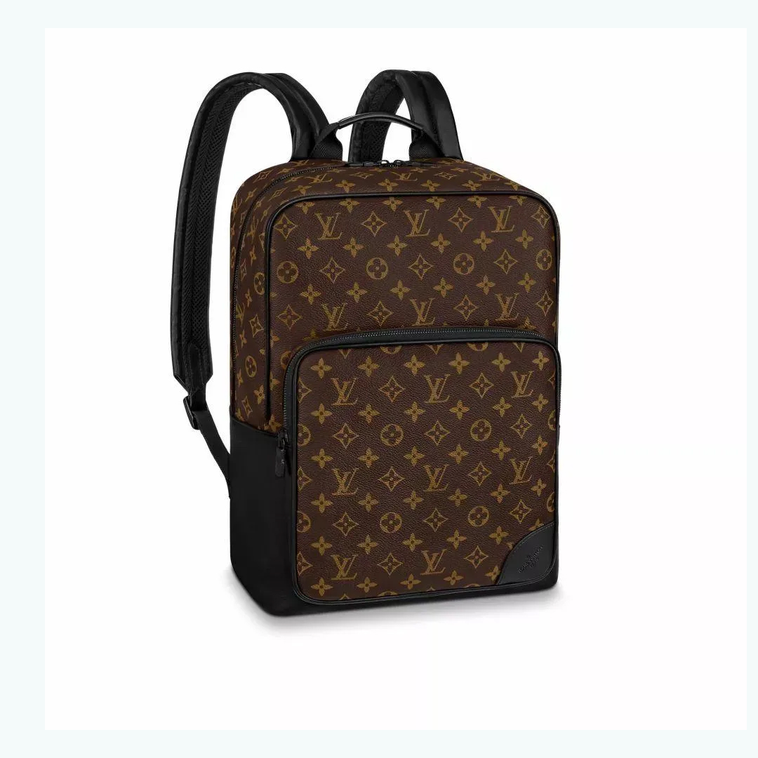 定番人気 LOUIS VUITTON ディーン バックパック モノグラム 茶色