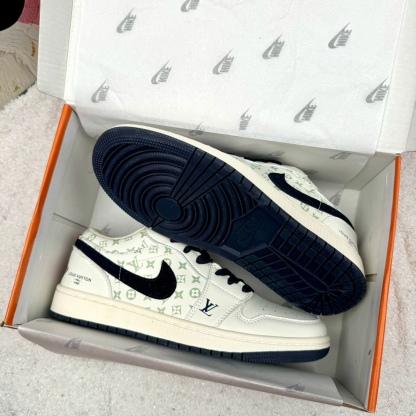 Louis Vuitton x Travis Scott x Nike Air Jordan 1 Low OG SP LV Monogram AJ1